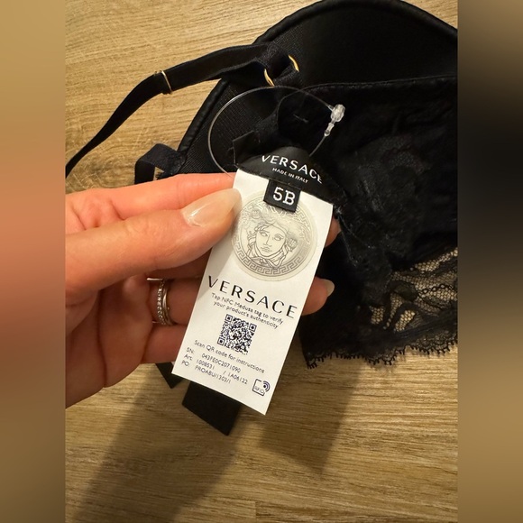 NWT Versace Lace Long Lien Bra - Picture 10 of 11